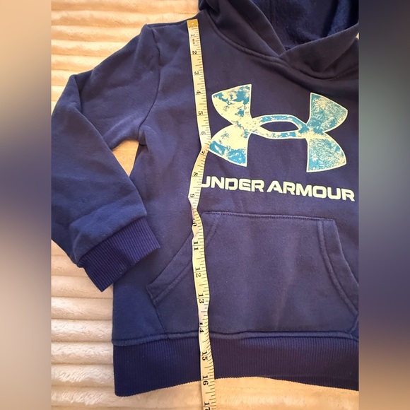 Under Armour Kids Blue Hoodie - Picture 6 of 7